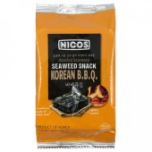 Морская капуста NICOS Seaweed Snack Корейский Барбекю, 4г