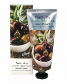 Farm Stay Крем для рук с экстрактом оливы Visible Difference Hand Cream Olive, 100мл