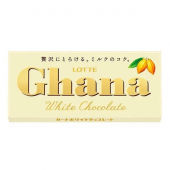 LOTTE Белый шоколад GHANA White Chocolate, плитка, 45 гр.