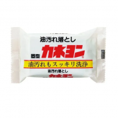 Kaneyo Хозяйственное мыло "Kaneyon Soap for oil stains" для выведения жирных пятен (кусок 110 г)