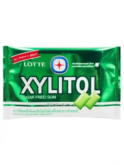 Резинка жевательная Xylitol Lime Mint "Лайм и мята", Thai Lotte
