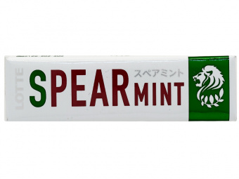 Резинка жевательная "Spearmint", Lotte 26,1г