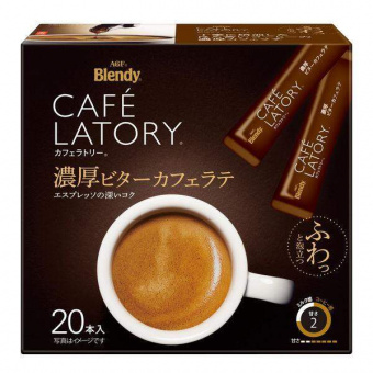 AGF Кофе Café Latory крепкий Латте 9гр/20/6