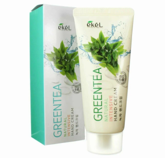 EKEL Green Tea Natural Intensive Hand Cream Питательный крем для рук с экстрактом зеленого чая 100мл
