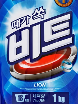 Стиральный порошок CJ Lion Beat, 1кг