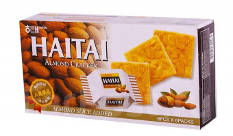 Крекер миндальный Haitai Almond Cracker 133г